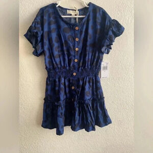 🆕Jessica Simpson Navy & Black Dress 6🆕